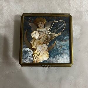 Vintage Angel Jewelry Box